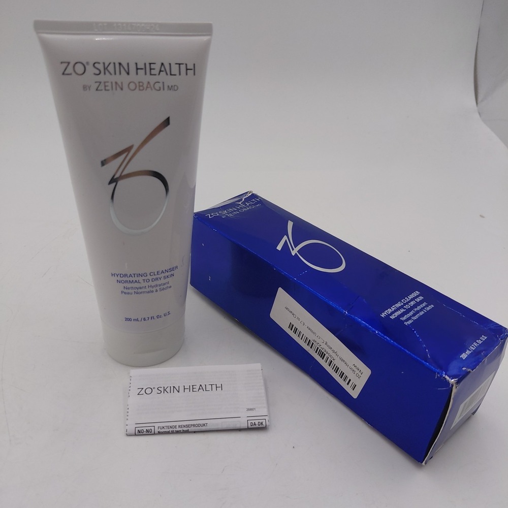New Zo Skin Health Hydrating Cleanser Normal To Dry Skin 200ml 6.7oz Sealed